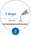 Drip drops - antigen covid test