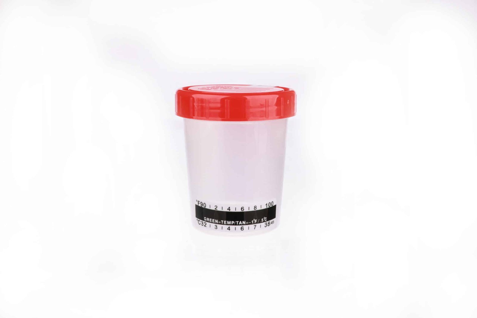 Urine Specimen Cups With Temperature Strip
