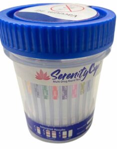 12 Panel Clicker Cup Test with Vacu Lid & Collection Kit