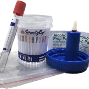 12 Panel Clicker Cup Test with Vacu Lid & Collection Kit