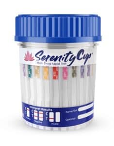 Drug test cup