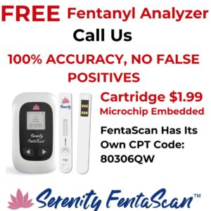 Fentanyl Cartridge, FentaScan, FDA Approved & CLIA Waived