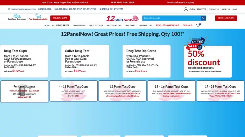 Wholesale Deals for Drug Test Supplies Wholesale Deals for Drug Test Supplies