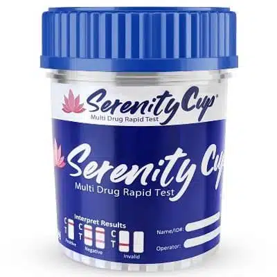 CN-20-Panel-Drug-Test-Serenity-Click-Cup-with-GAB_Drug-Tests-with-Alcohol_1524_1.jpeg Cup New 20 GAB/1000, K2/50, TRA/100, ETG/300, FEN/20, 6MAM, KET/1000, & PH/SG/CR, 20 Panel Drug Test Cup Cup - Click Top - AMP/1000, BUP/10, COC/300, MDMA/500, MET/500, OPI/300, BZO/300, MTD/300, OXY/100 THC/50, PCP/25, BAR/300, GAB/1000, KRA/100, KET/1000, 6MAM/10, ETG/300, FEN/20, K2/ 50, TRA/100, PH/SG/CR - Image 1